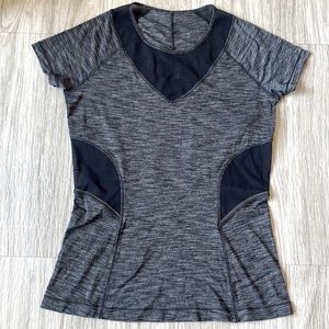 Lululemon mesh with me short sleeve tee